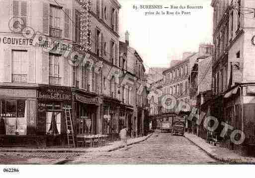 Ville de SURESNES, carte postale ancienne