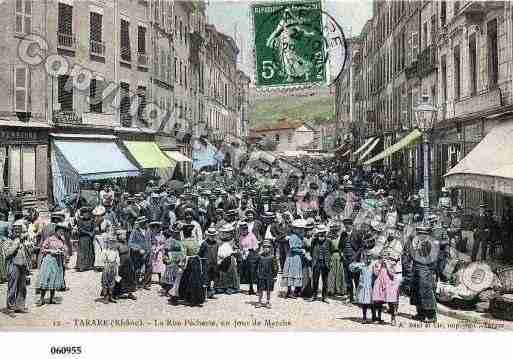 Ville de TARARE, carte postale ancienne