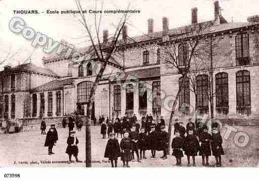 Ville de THOUARS, carte postale ancienne