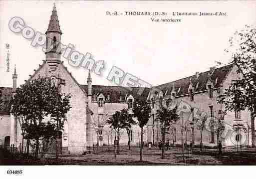 Ville de THOUARS, carte postale ancienne