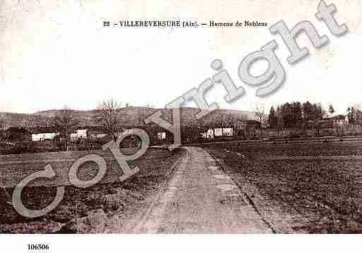 Ville de VILLEREVERSURE, carte postale ancienne