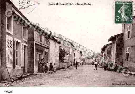 Ville de DAMMARIESURSAULX, carte postale ancienne