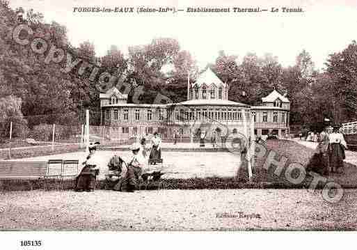 Ville de FORGESLESEAUX, carte postale ancienne