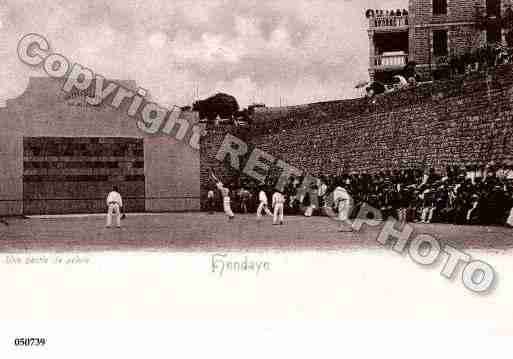 Ville de HENDAYE, carte postale ancienne