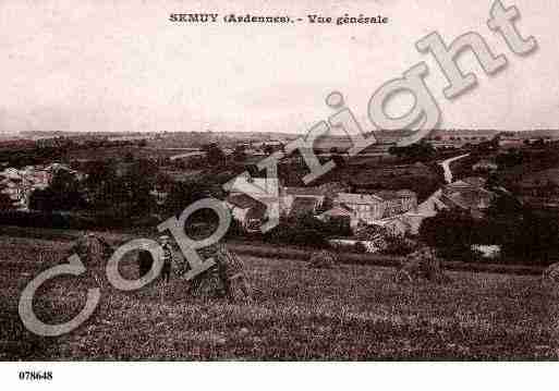 Ville de SEMUY, carte postale ancienne