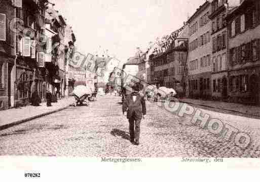 Ville de STRASBOURG, carte postale ancienne