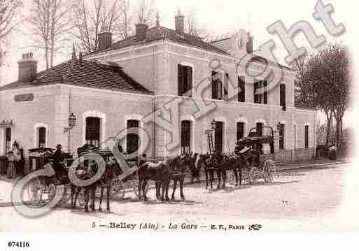 Ville de BELLEY, carte postale ancienne