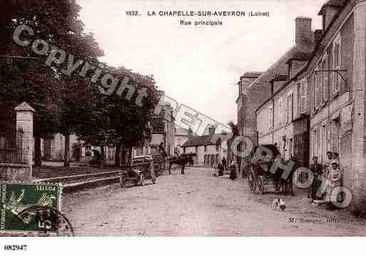 Ville de CHAPELLESURAVEYRON(LA), carte postale ancienne