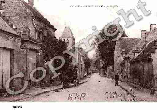 Ville de CONDESURAISNE, carte postale ancienne