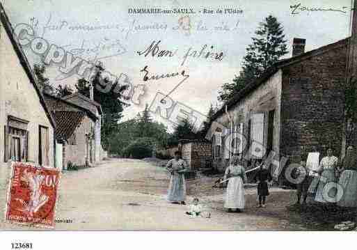 Ville de DAMMARIESURSAULX, carte postale ancienne