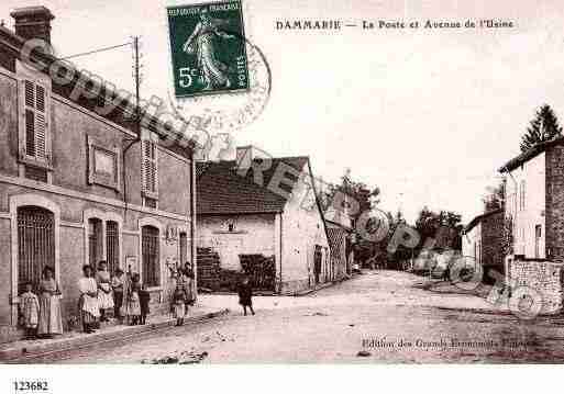 Ville de DAMMARIESURSAULX, carte postale ancienne