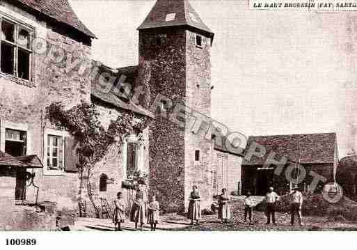 Ville de FAY, carte postale ancienne