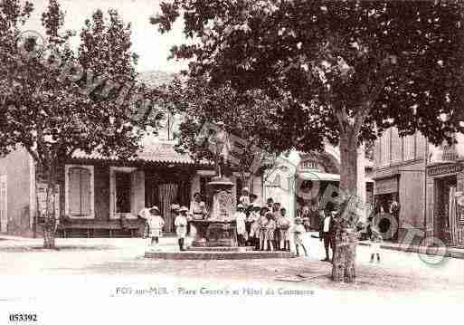 Ville de FOSSURMER, carte postale ancienne