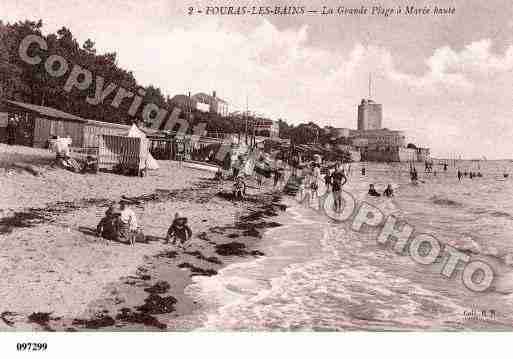 Ville de FOURAS, carte postale ancienne