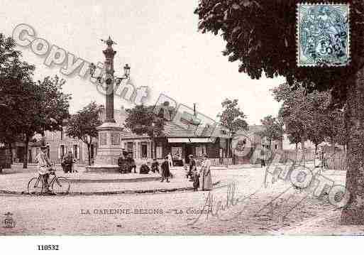 Ville de GARENNECOLOMBES(LA), carte postale ancienne