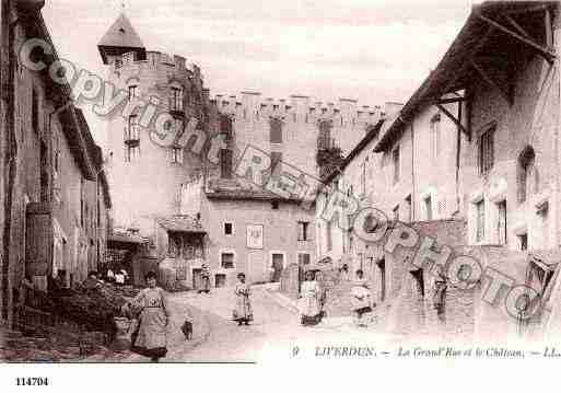 Ville de LIVERDUN, carte postale ancienne