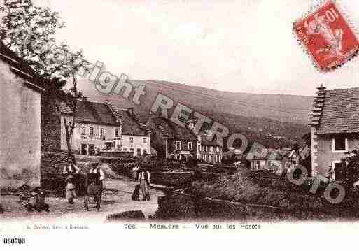 Ville de MEAUDRE, carte postale ancienne