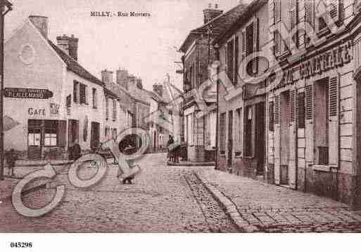 Ville de MILLYLAFORET, carte postale ancienne