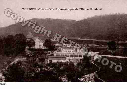 Ville de MORBIER, carte postale ancienne