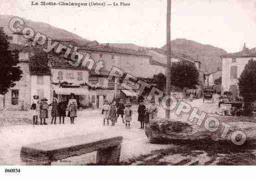 Ville de MOTTECHALANCON(LA), carte postale ancienne