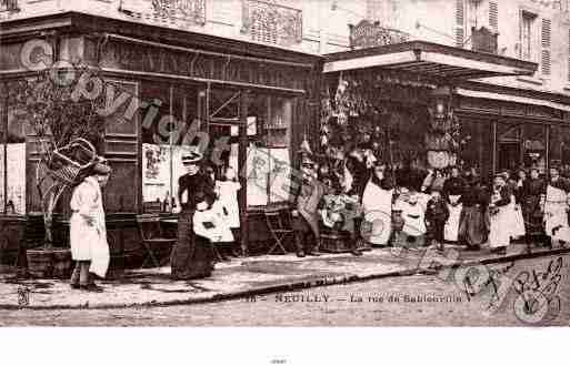 Ville de NEUILLYSURSEINE, carte postale ancienne