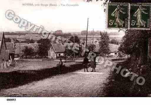 Ville de NOYERS, carte postale ancienne