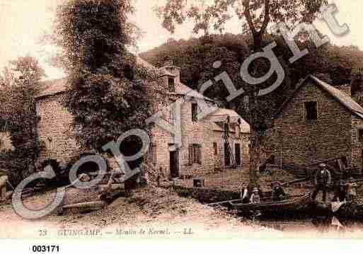 Ville de PABU, carte postale ancienne