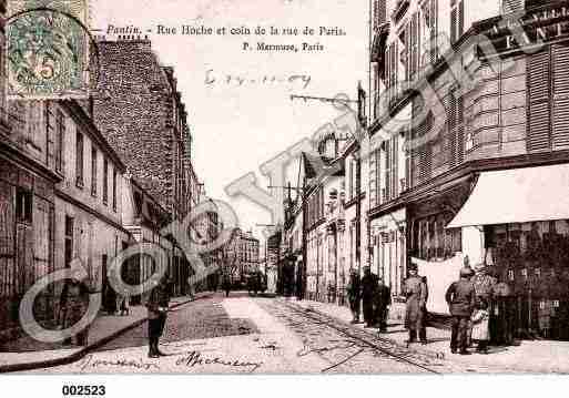 Ville de PANTIN, carte postale ancienne