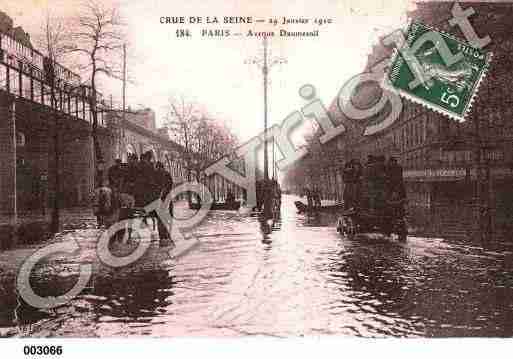 Ville de PARIS12, carte postale ancienne