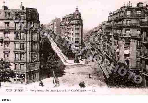 Ville de PARIS18, carte postale ancienne