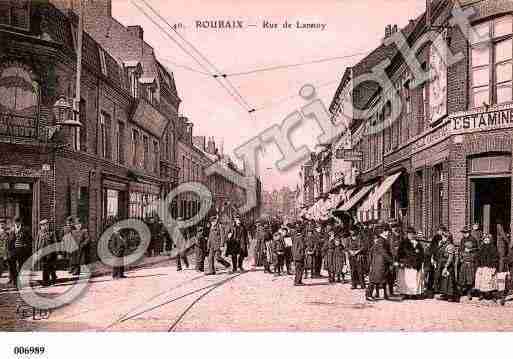 Ville de ROUBAIX, carte postale ancienne