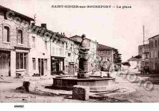 Ville de SAINTDIDIERSURROCHEFORT, carte postale ancienne