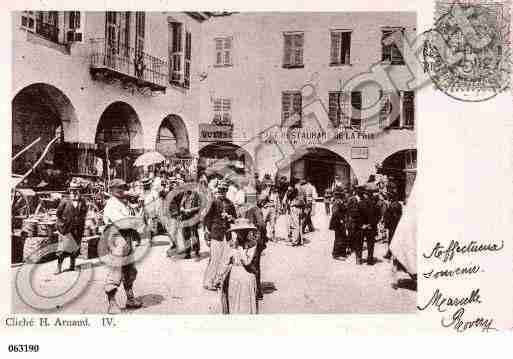 Ville de SAINTETIENNEDETINEE, carte postale ancienne