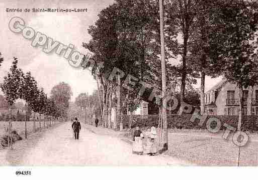 Ville de SAINTMARTINAULAERT, carte postale ancienne