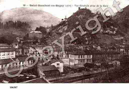 Ville de SAINTRAMBERTENBUGEY, carte postale ancienne