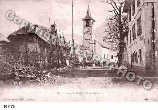 Ville de SAINTEMARIEDECUINES, carte postale ancienne