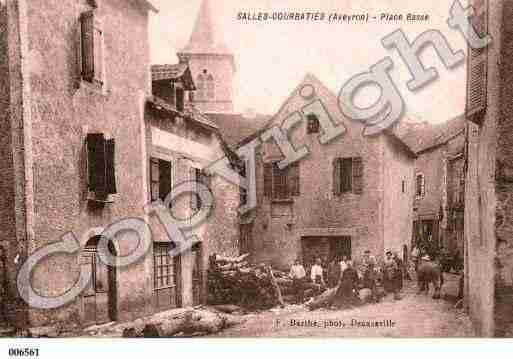 Ville de SALLESCOURBATIES, carte postale ancienne