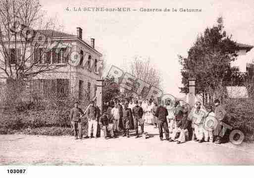 Ville de SEYNESURMER(LA), carte postale ancienne