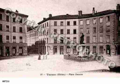 Ville de TARARE, carte postale ancienne