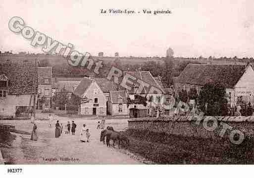 Ville de VIEILLELYRE(LA), carte postale ancienne