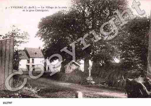 Ville de YVIGNAC, carte postale ancienne