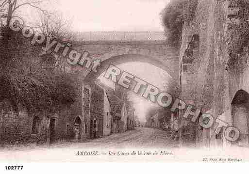 Ville de AMBOISE, carte postale ancienne