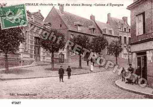 Ville de AUMALE, carte postale ancienne