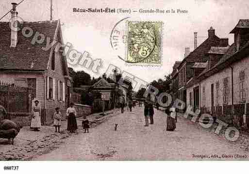 Ville de BEZUSAINTELOI, carte postale ancienne