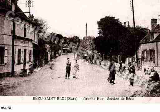 Ville de BEZUSAINTELOI, carte postale ancienne