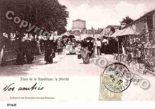 Ville de BLOIS, carte postale ancienne