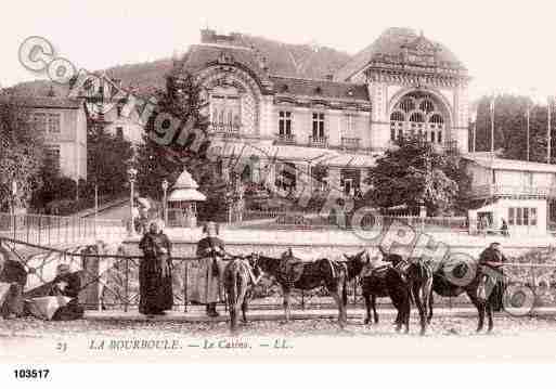 Ville de BOURBOULE(LA), carte postale ancienne