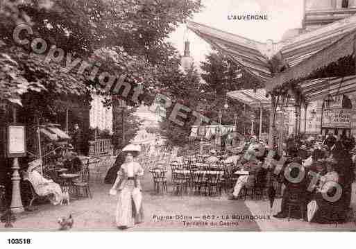 Ville de BOURBOULE(LA), carte postale ancienne