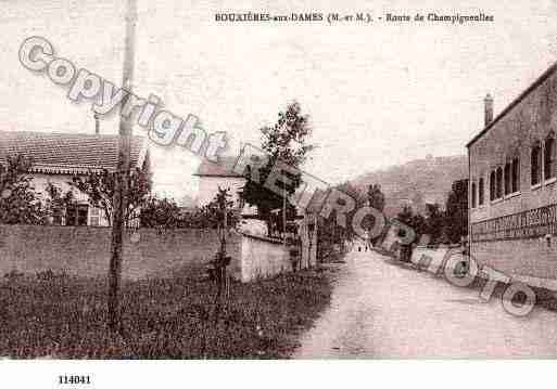 Ville de BOUXIERESAUXDAMES, carte postale ancienne