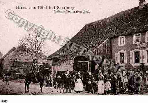 Ville de BUHLLORRAINE, carte postale ancienne